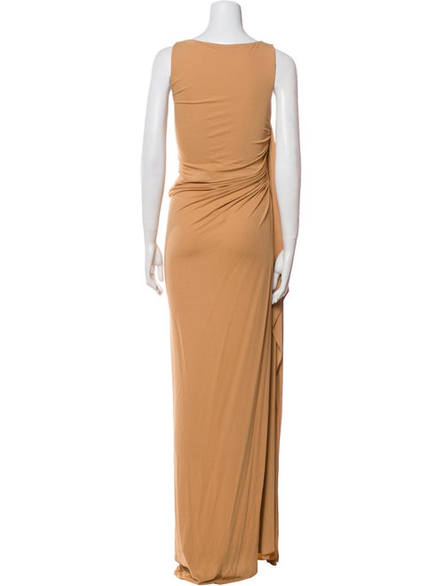 Michael Kors Bateau Neckline Long Dress