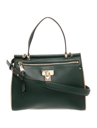 Michael Kors Leather Top Handle Bag