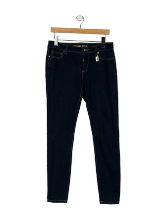 Michael Kors Mid-Rise Skinny Leg Jeans