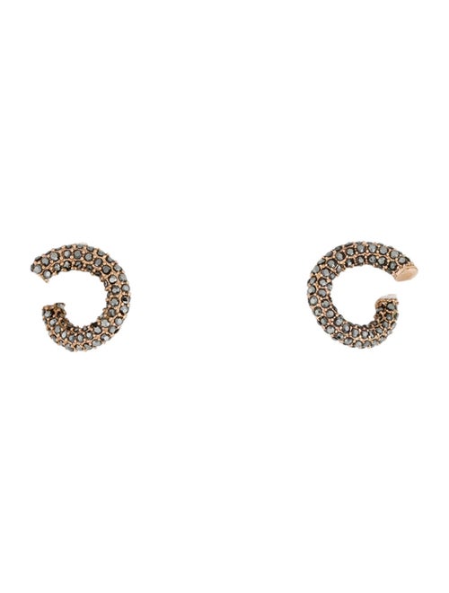 Michael Kors Pavé Hoop Earrings