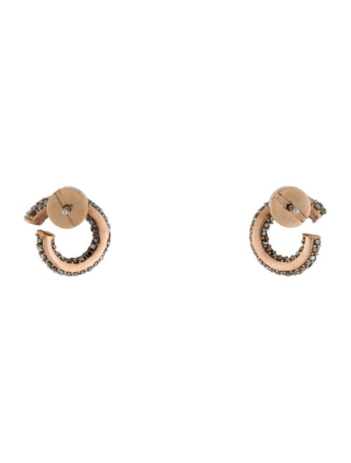 Michael Kors Pavé Hoop Earrings