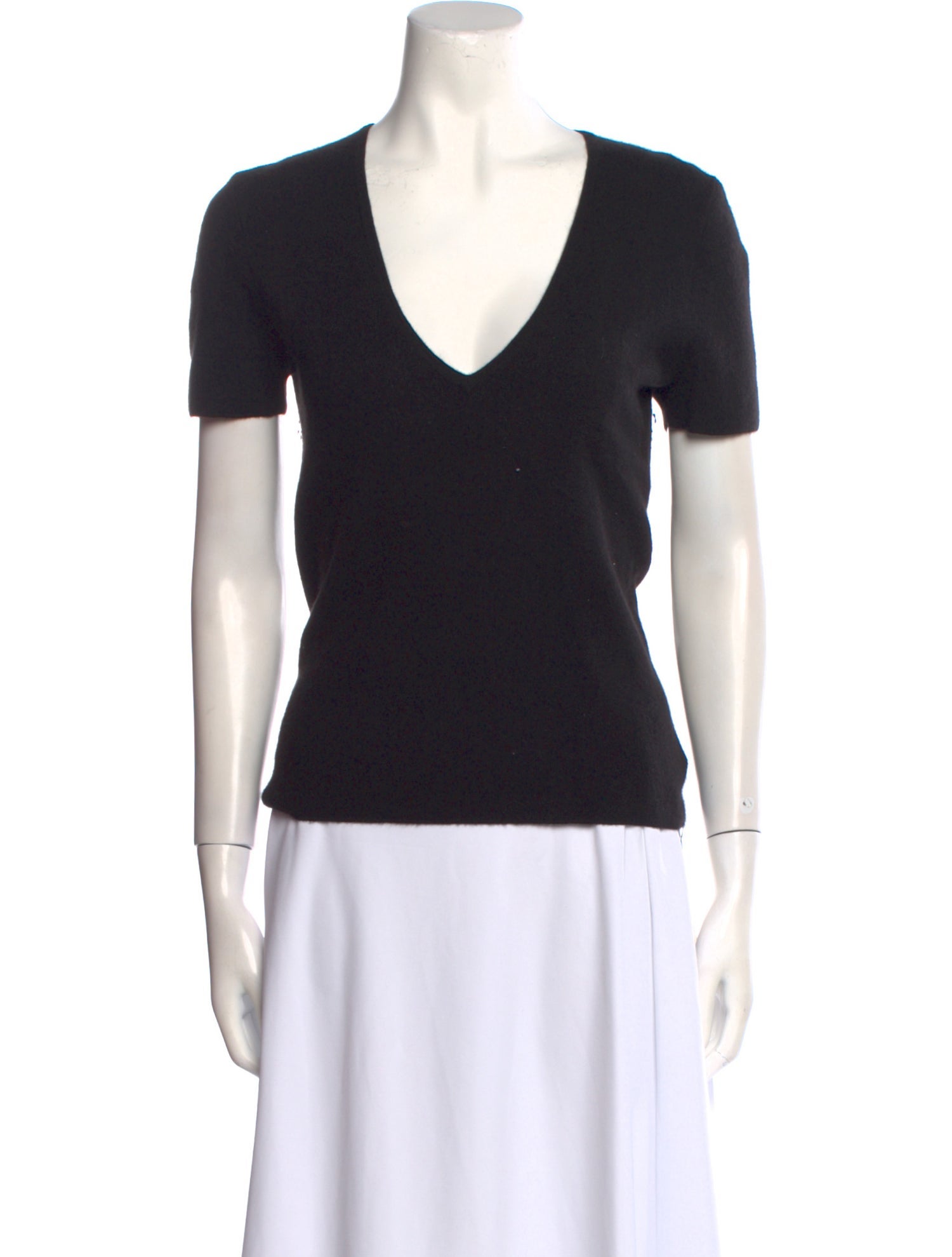 Michael Kors Cashmere V-Neck T-Shirt