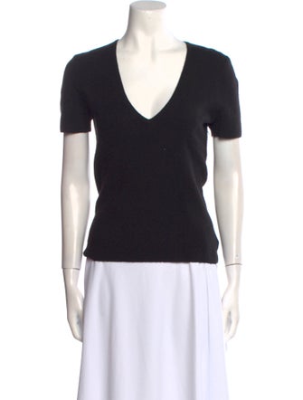 Michael Kors Cashmere V-Neck T-Shirt