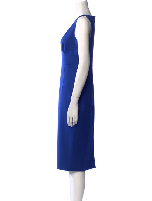 Michael Kors Silk Midi Length Dress