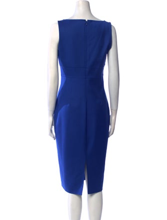 Michael Kors Silk Midi Length Dress