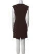 Michael Kors Virgin Wool Mini Dress