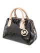 Michael Kors Patent Leather Top Handle Bag