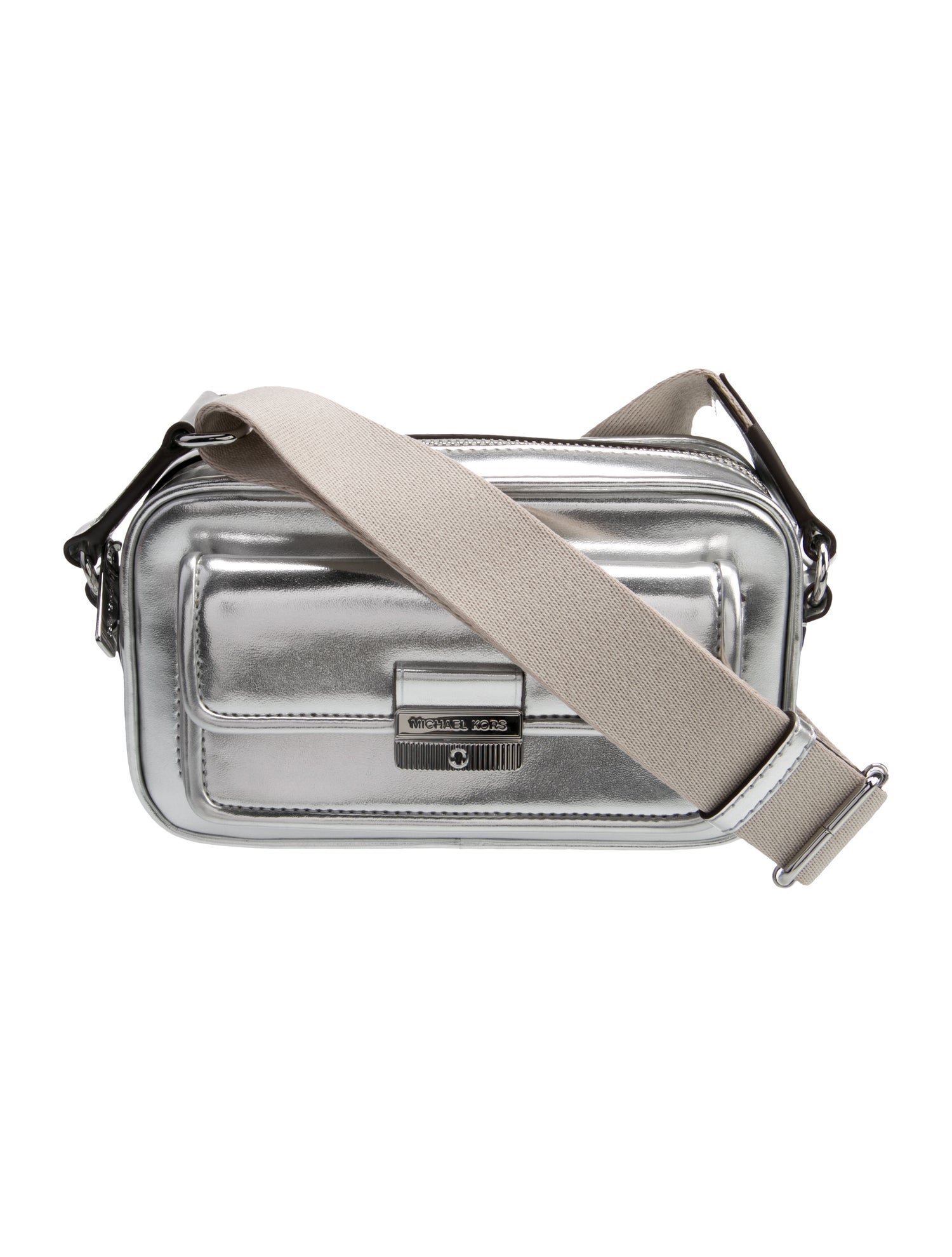 Michael Kors Leather Messenger Bag