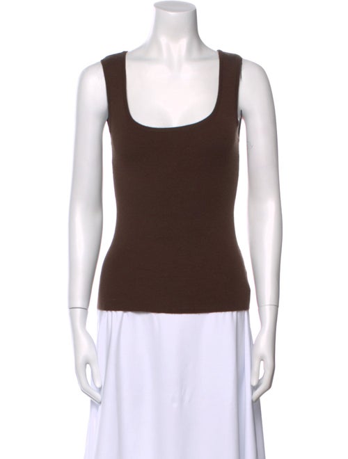 Michael Kors Cashmere Scoop Neck Top