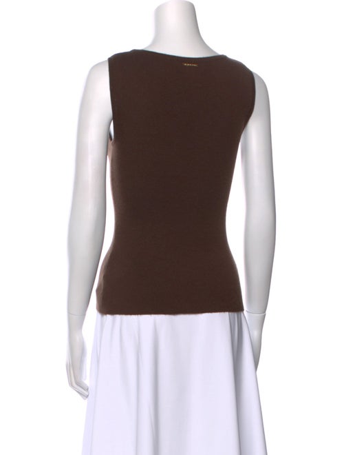 Michael Kors Cashmere Scoop Neck Top