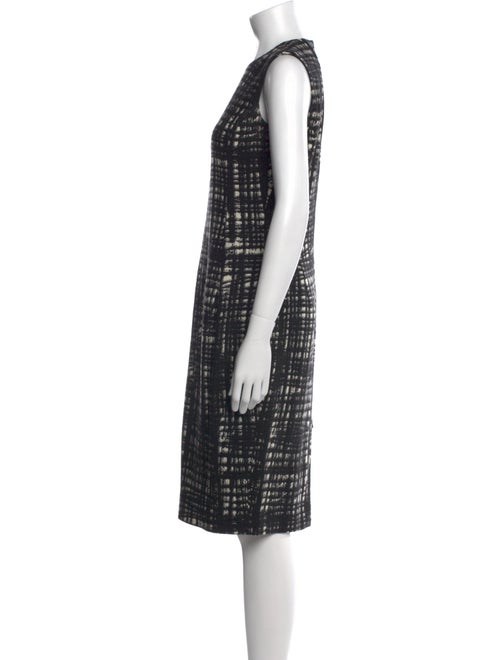 Michael Kors Wool Midi Length Dress