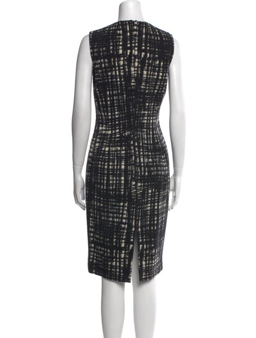 Michael Kors Wool Midi Length Dress
