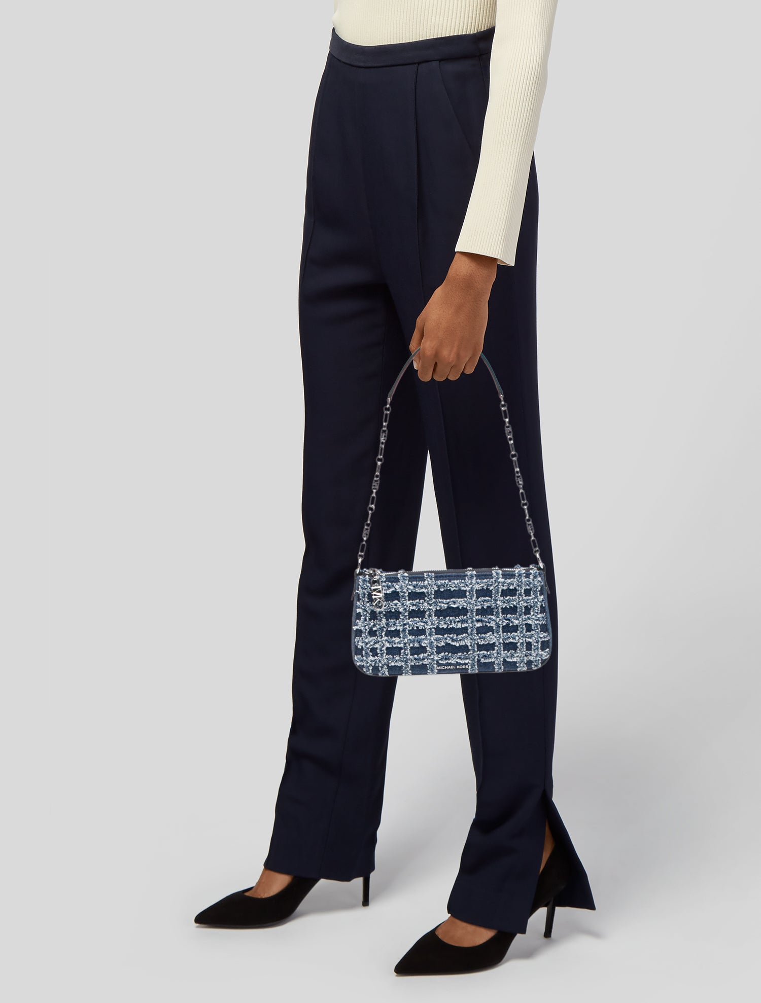 Michael Kors Denim Shoulder Bag
