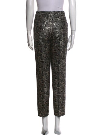 Michael Kors Paisley Print Straight Leg Pants