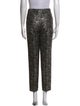 Michael Kors Paisley Print Straight Leg Pants