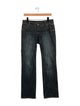 Michael Kors Low-Rise Straight Leg Jeans