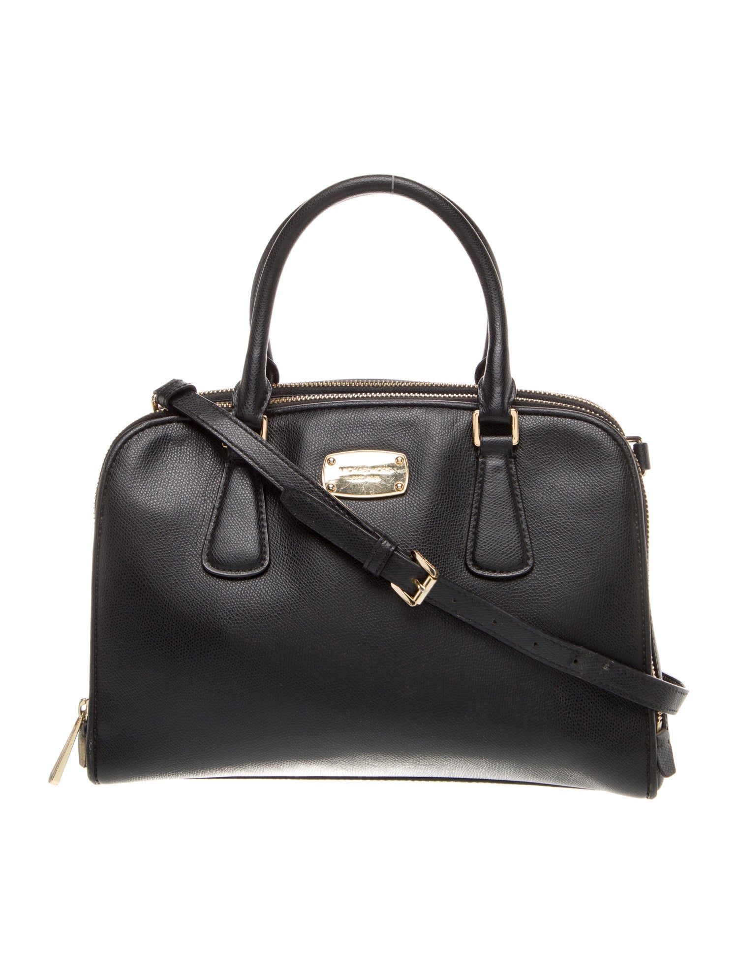 Michael Michael Kors Leather Top Handle Bag