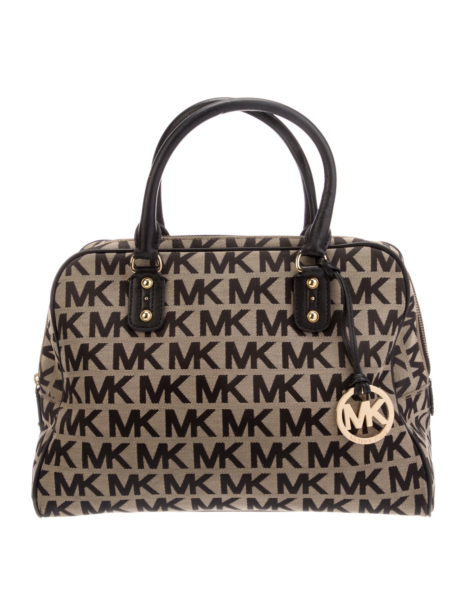 Michael Kors Canvas Top Handle Bag