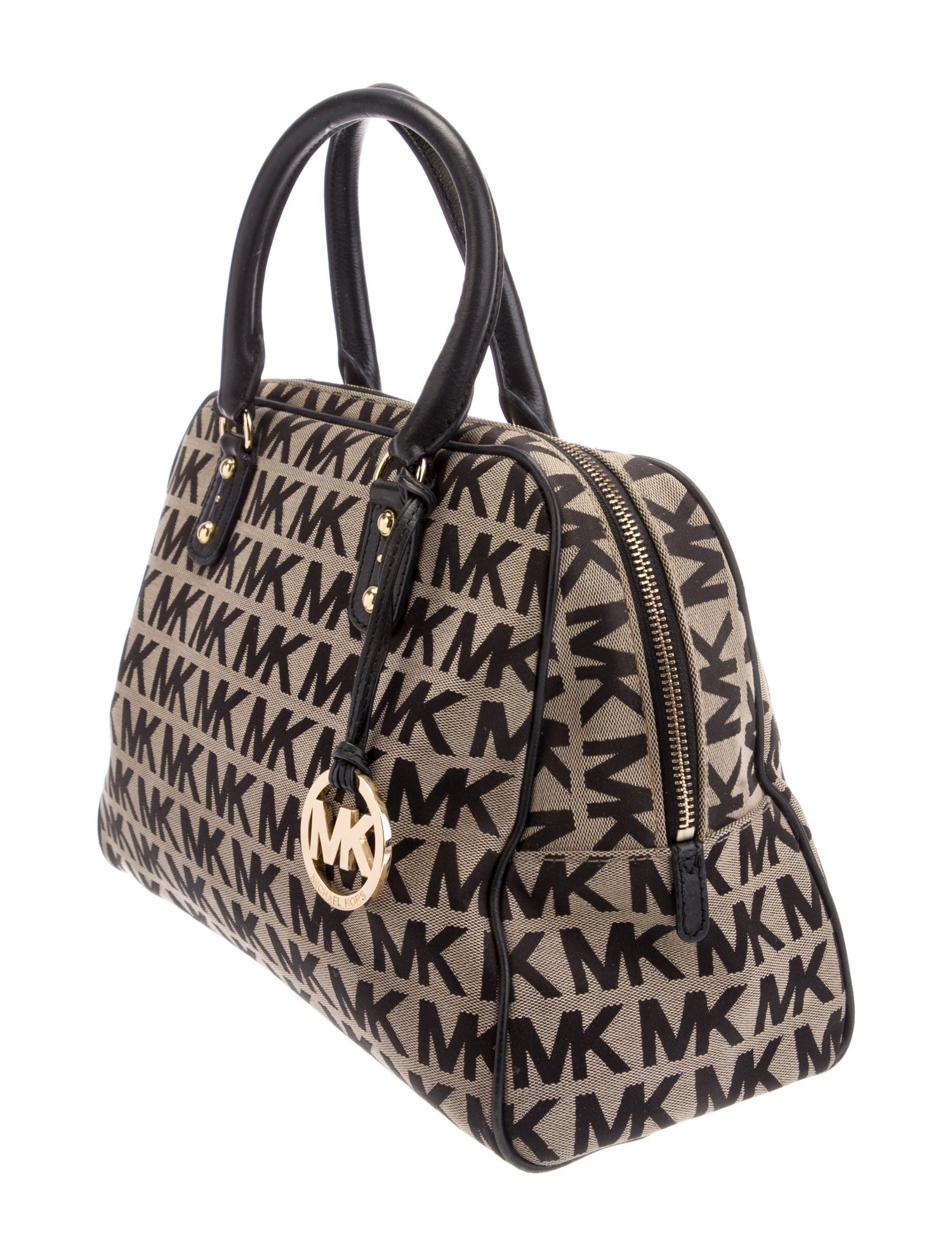 Michael Kors Canvas Top Handle Bag