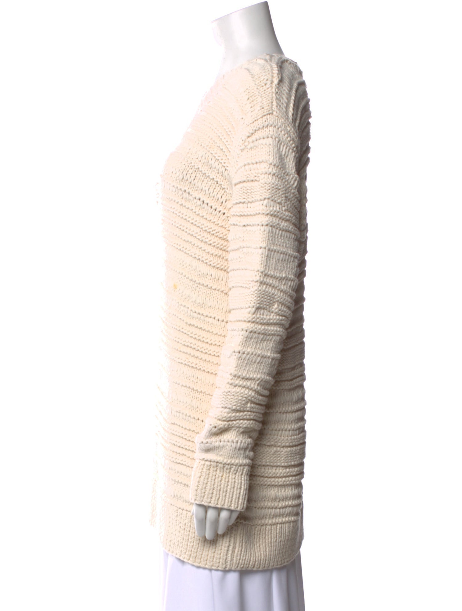 Michael Kors Striped Crew Neck Sweater