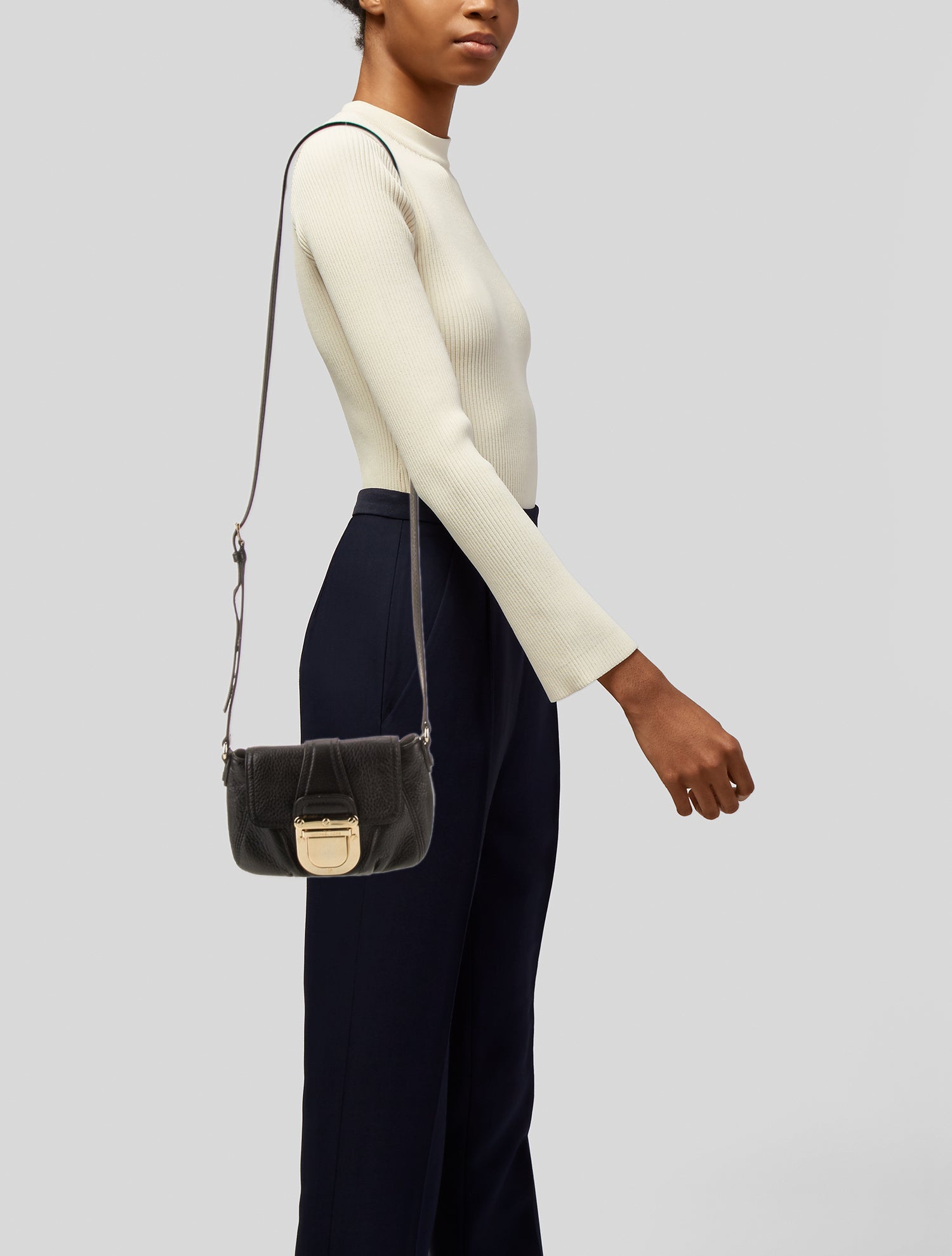 Michael Kors Leather Crossbody Bag