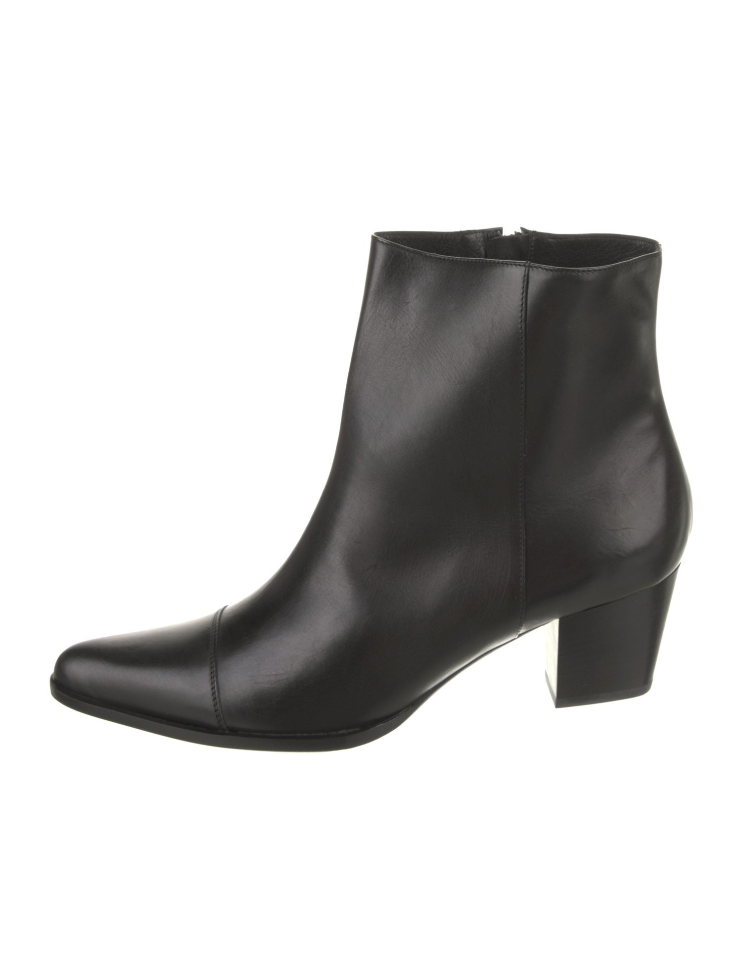 Michael Kors Leather Chain-Link Accents Boots w/ Tags