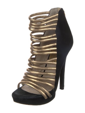 Michael Kors Suede Gladiator Sandals