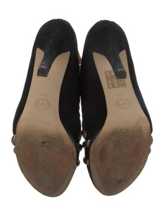 Michael Kors Suede Gladiator Sandals