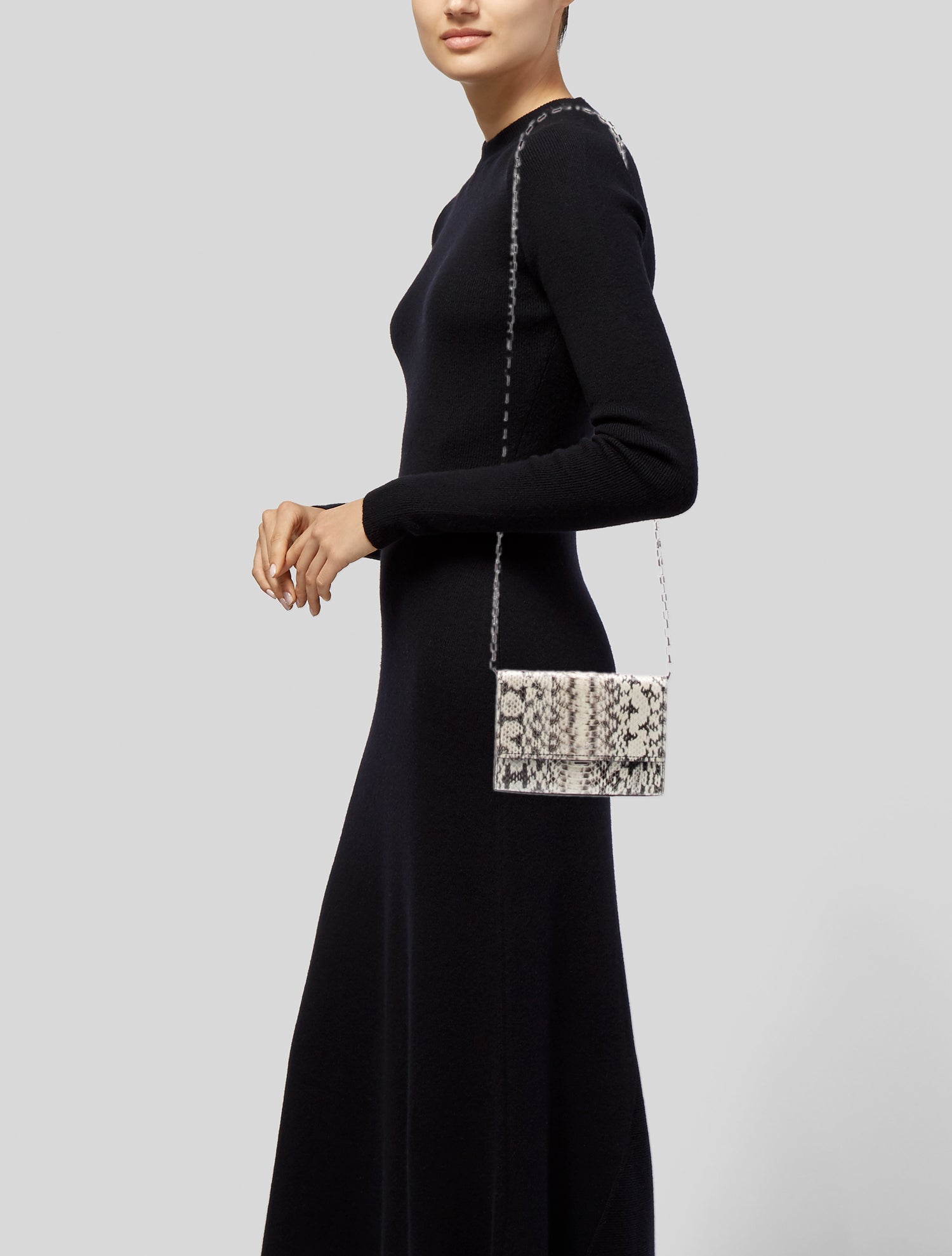 Michael Kors Embossed Leather Crossbody Bag