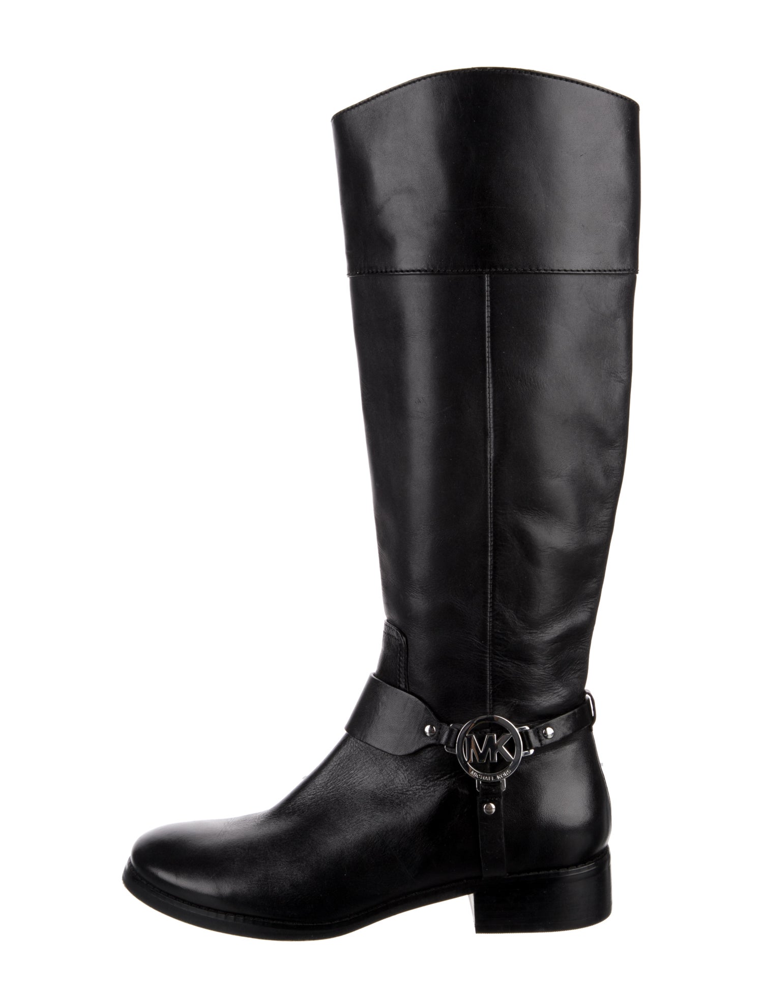 Michael Kors Leather Riding Boots