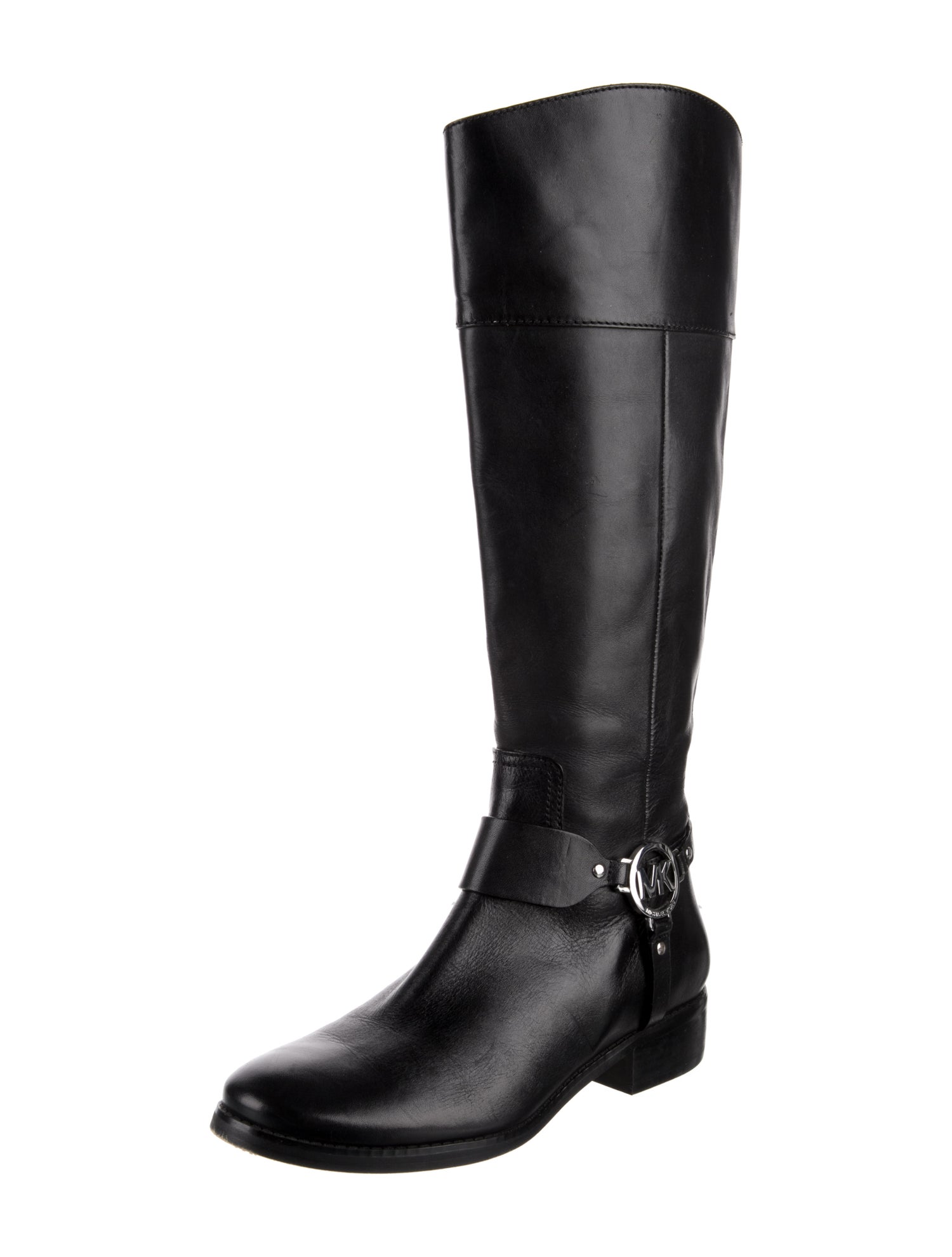 Michael Kors Leather Riding Boots