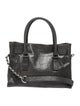 Michael Michael Kors Embossed Leather Top Handle Bag