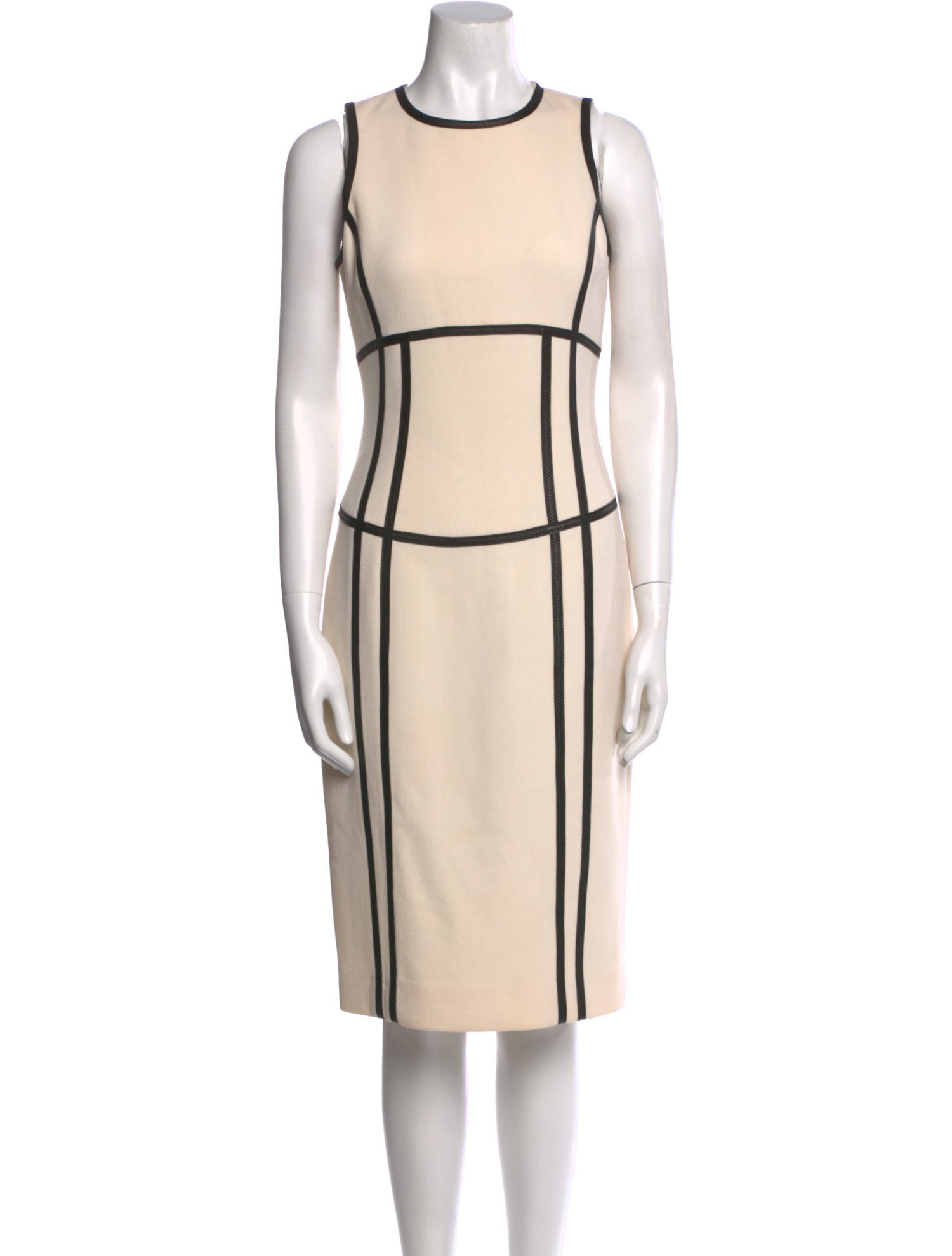 Michael Kors Printed Midi Length Dress