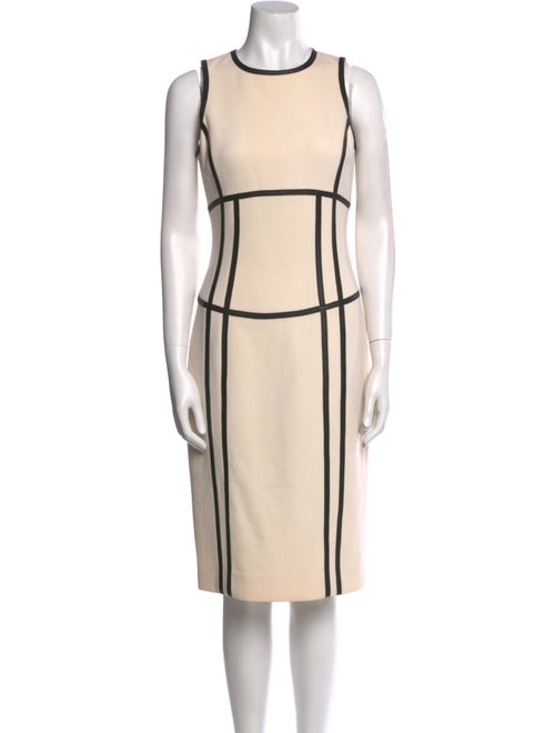 Michael Kors Printed Midi Length Dress