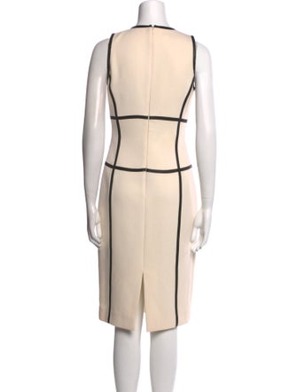 Michael Kors Printed Midi Length Dress