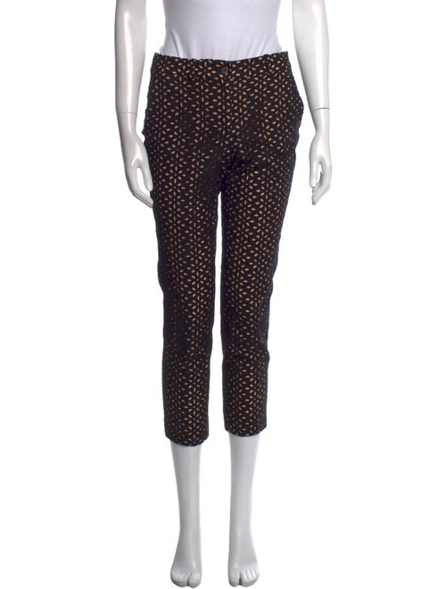 Michael Kors Lace Pattern Straight Leg Pants
