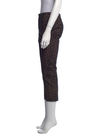 Michael Kors Lace Pattern Straight Leg Pants