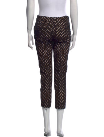 Michael Kors Lace Pattern Straight Leg Pants