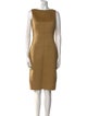 Michael Kors Wool Knee-Length Dress