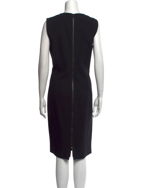 Michael Kors Virgin Wool Midi Length Dress
