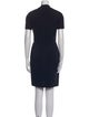Michael Kors Virgin Wool Knee-Length Dress