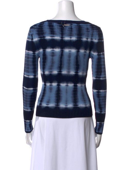 Michael Kors Plaid Print Scoop Neck Top