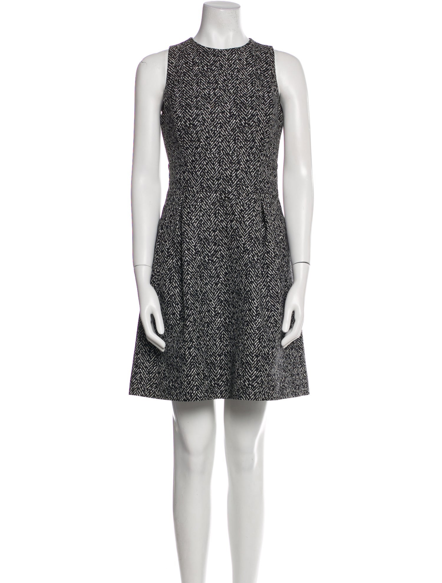 Michael Kors Virgin Wool Mini Dress