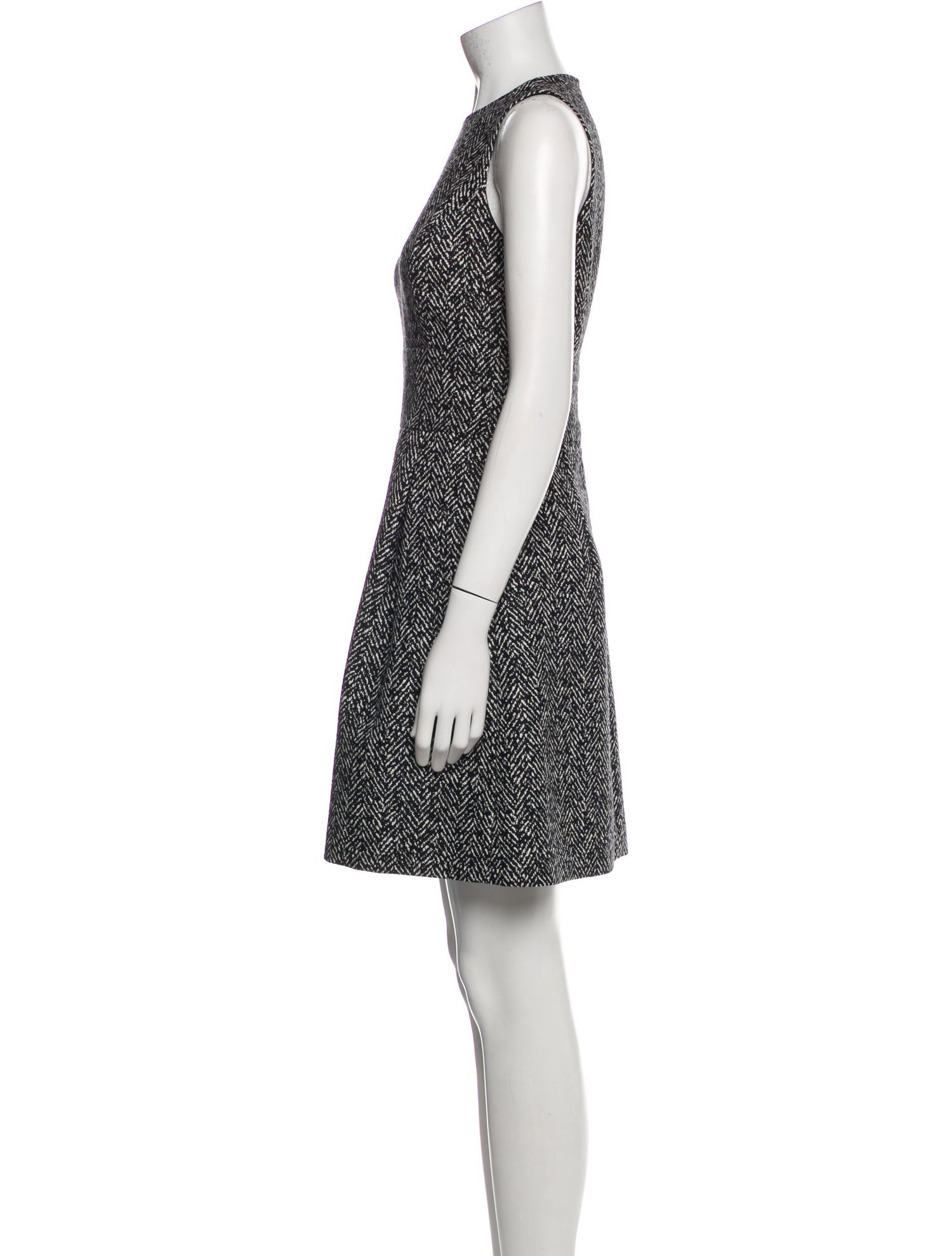 Michael Kors Virgin Wool Mini Dress