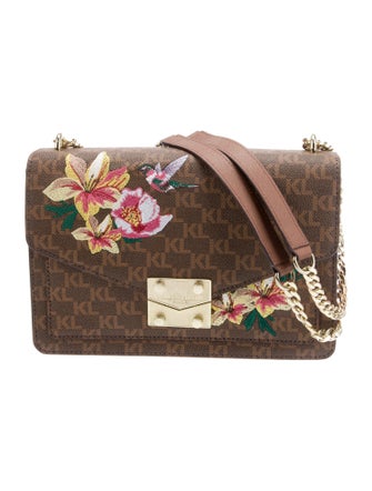 Michael Kors Leather Messenger Bag