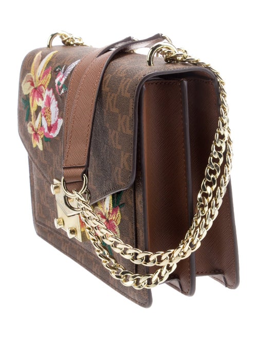 Michael Kors Leather Messenger Bag