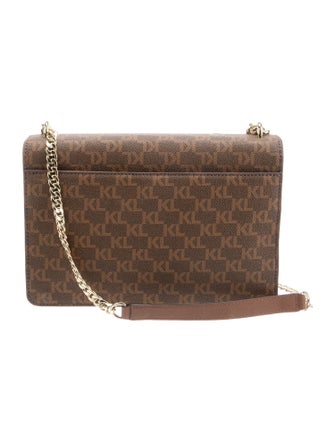 Michael Kors Leather Messenger Bag