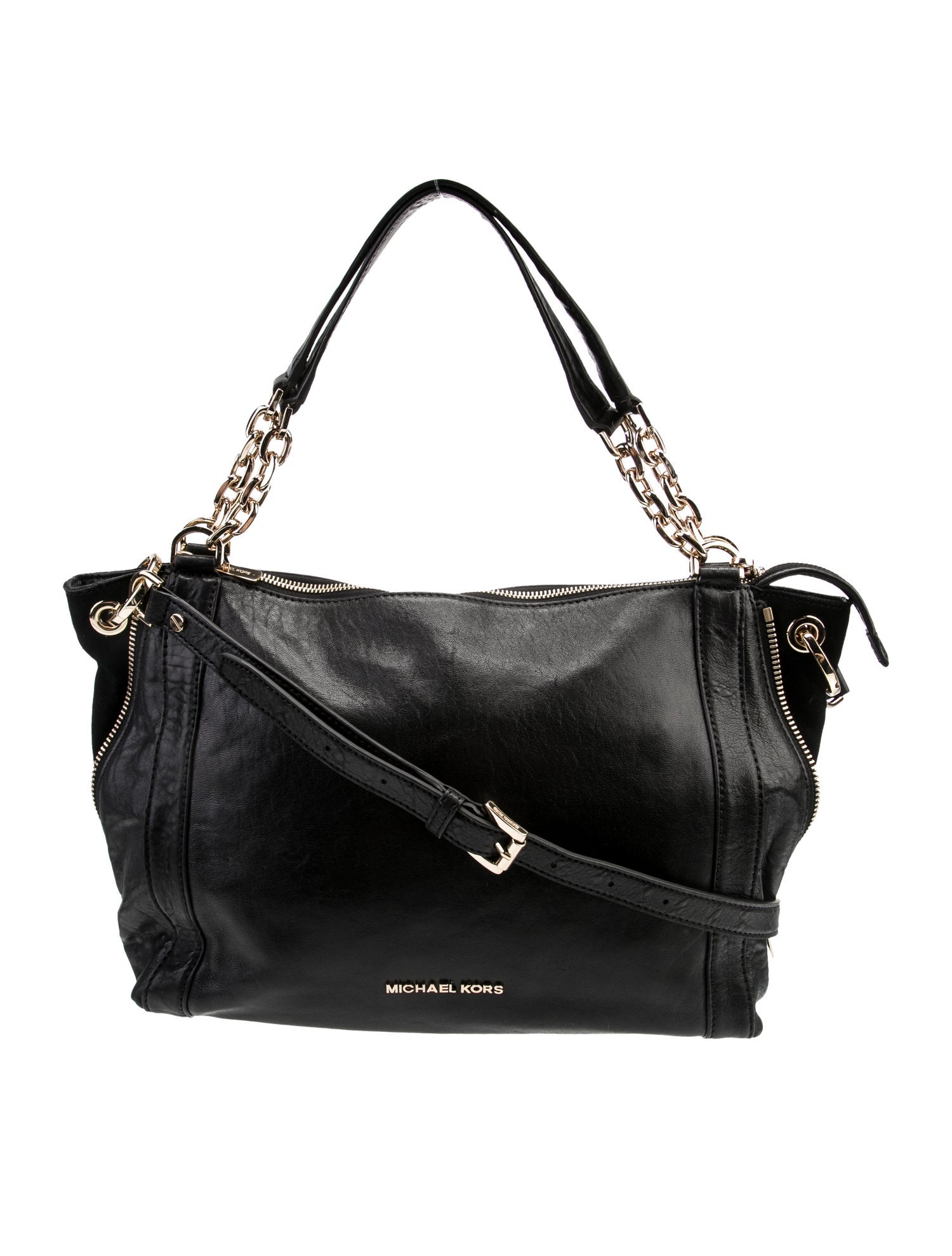 Michael Kors Leather Top Handle Bag