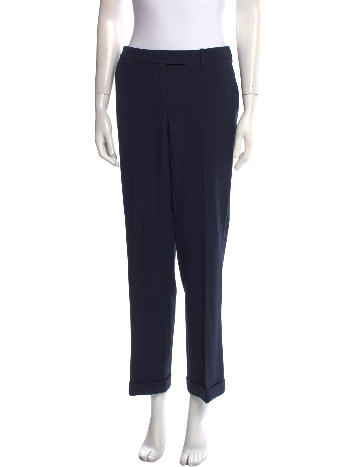 Michael Kors Virgin Wool Wide Leg Pants