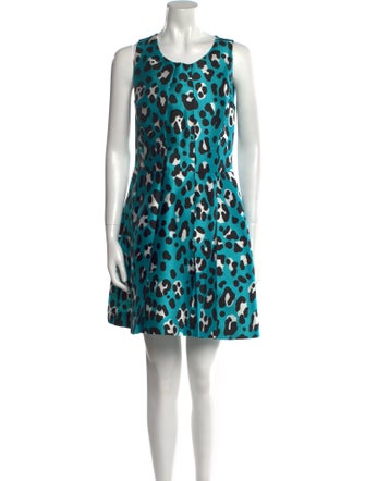 Michael Kors Animal Print Mini Dress